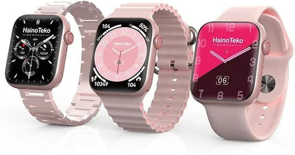 Heino Teko Germany SQ-11 Mini Smart Watch with 3 Straps